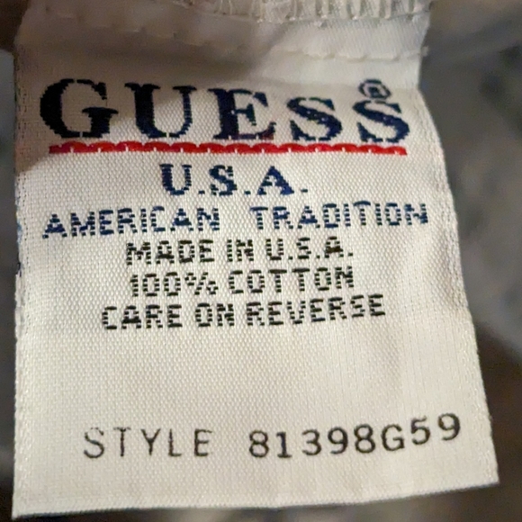 Vintage Guess Button Down - Picture 3 of 4
